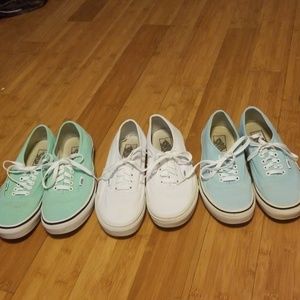 Lot of 3 Vans Shoes